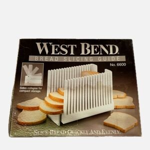 West Bend Bread Slicing Guide